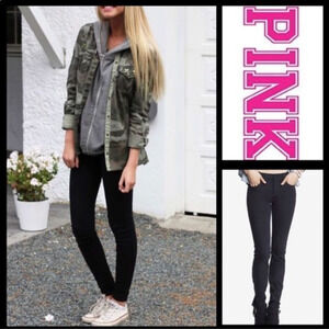 Victoria’s‎ Secret PINK skinny jeans Black size 2
